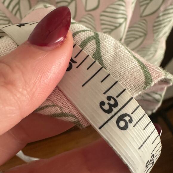 HIHO | Pink and Green Shell Print 100% Linen Ginnie Shift Dress | Size 8 - Picture 6 of 8